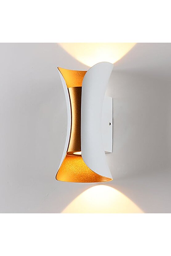 Dekoratif Modern 10 Watt Gün Işığı Otel, Kafe, Bar, İşletme, Villa, Bahçe Duvar Aplik, Led Armatür