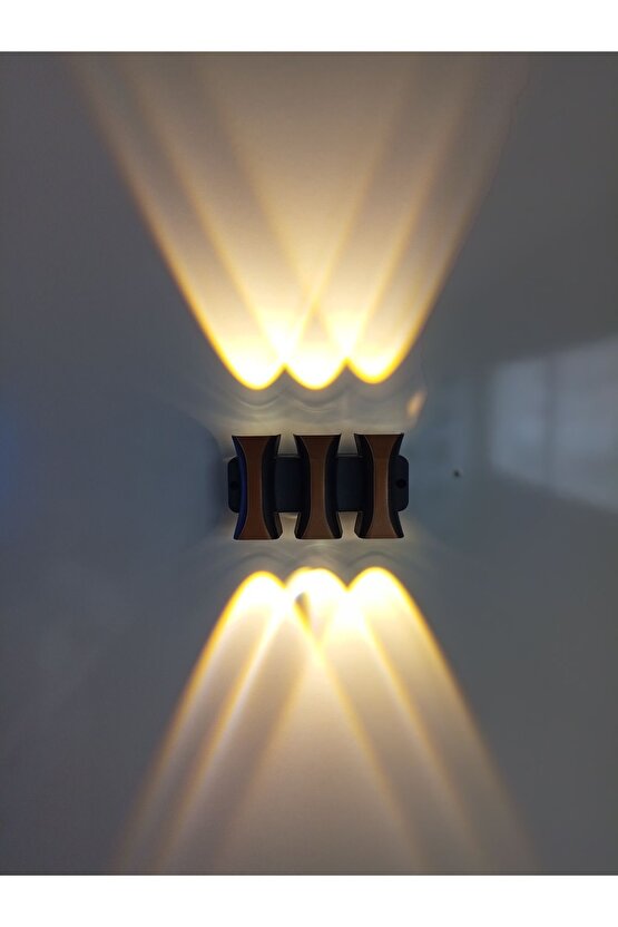 SEKİZGEN LED ÇİFT YÖNLÜ NAZAR APLİK GÜNIŞIĞI