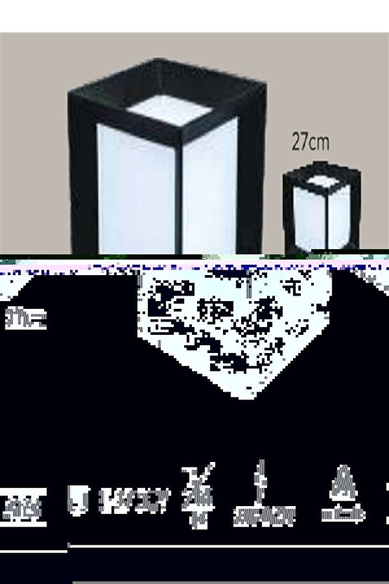 Bahçe Köşeli Kutusuz Shrinkli Sarı, Dayanıklı ve Şık Bahçe Dekorasyonu