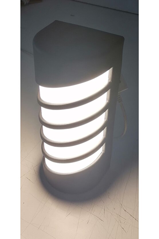 Full Reyon 24 Watt Ledli Izgaralı Dekoratif Aplik Dış Ve Iç Mekan Uyumlu Günışığı Renk