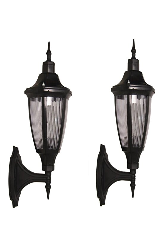 232LAMP Iç Mekan Dış Mekan Teras Duvar Kapı Girişi Duvar Aplik Siyah 1 Adet