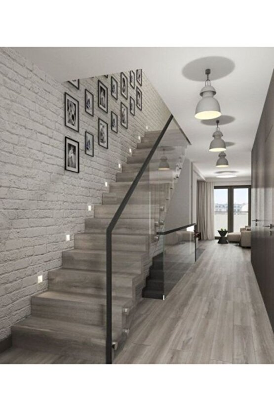 Sensörlü Kare Merdiven Spot Günışığı