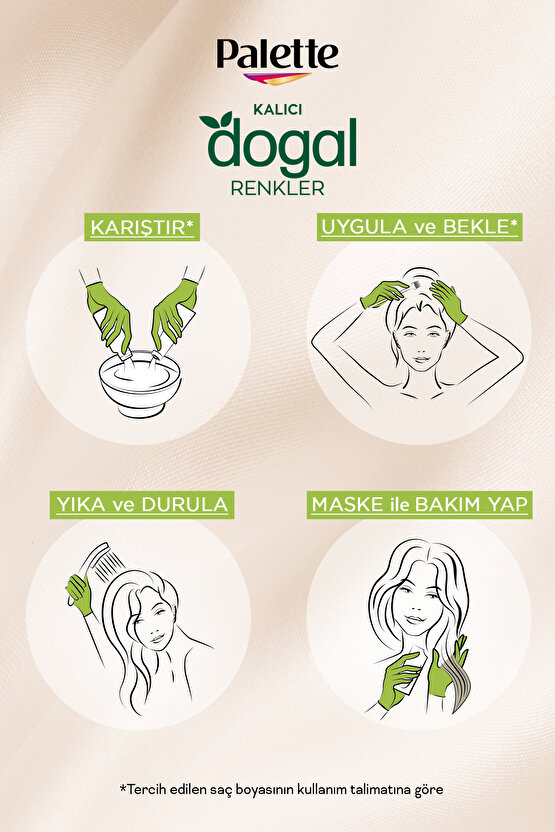 Kalıcı Doğal Renkler  9-7 Doğal Açık Bakır Goji Berry Özü Saç Boyası