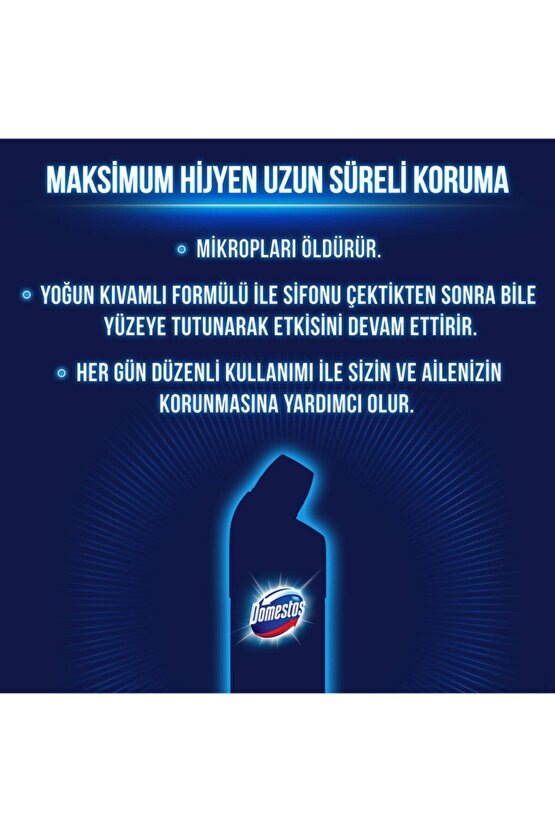 Toz Deterjan 7.5 kg Domestos Dağ Esintisi 750 ml Cif Power & Shine Banyo + Mutfak Sprey 750ml