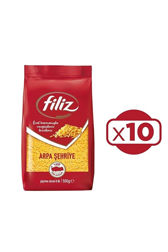 Filiz Makarna Arpa Şehriye 500gr X 10 Adet