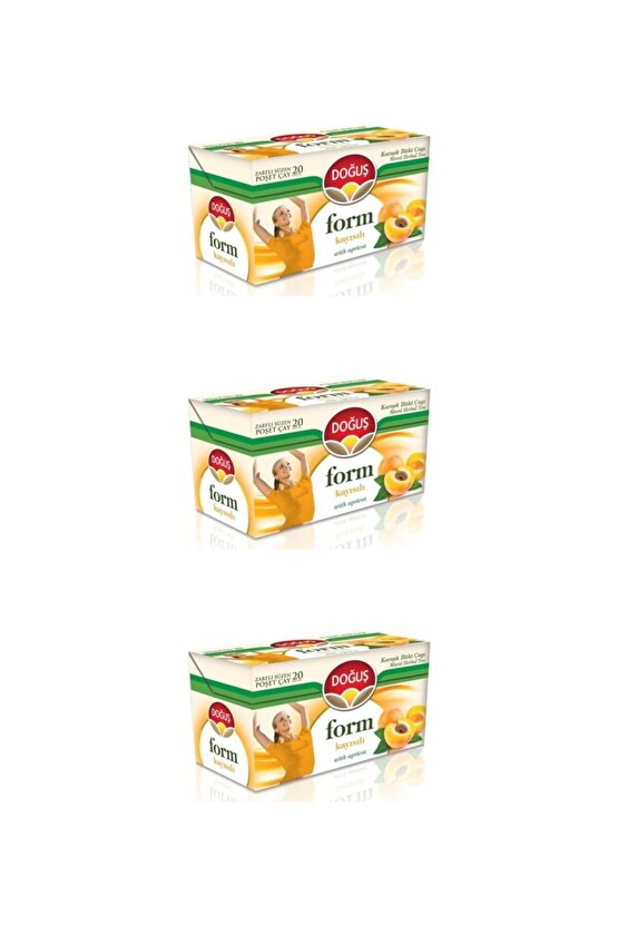 Doğuş Form Kaysılı 20 X 3 (toplam 60 Adet)