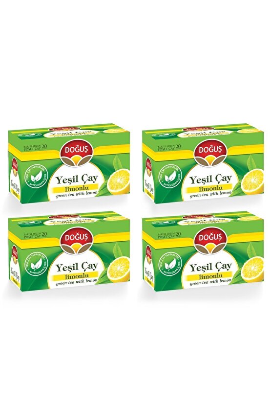 Yeşil Çay Limonlu 2li X 4 Adet