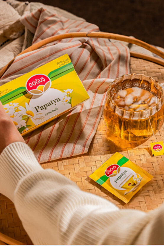 Doğuş Bardak Poşet Bitki Papatya Çayı Paket Içi 100 Adet