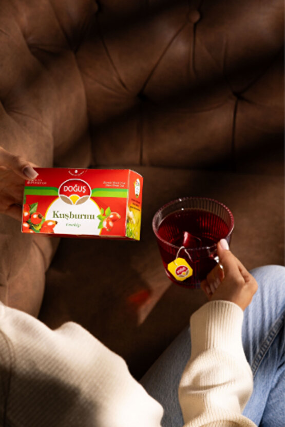 Kuşburnu Bitki Bardak Poşet Çayı 20li X 12 Adet