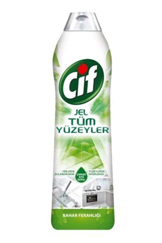 Cıf Sprey Power Mutfak 750ml + Cıf Sprey Power Shıne Banyo 750 Ml + Cıf Jel Yüzey Temizleyici 750ml