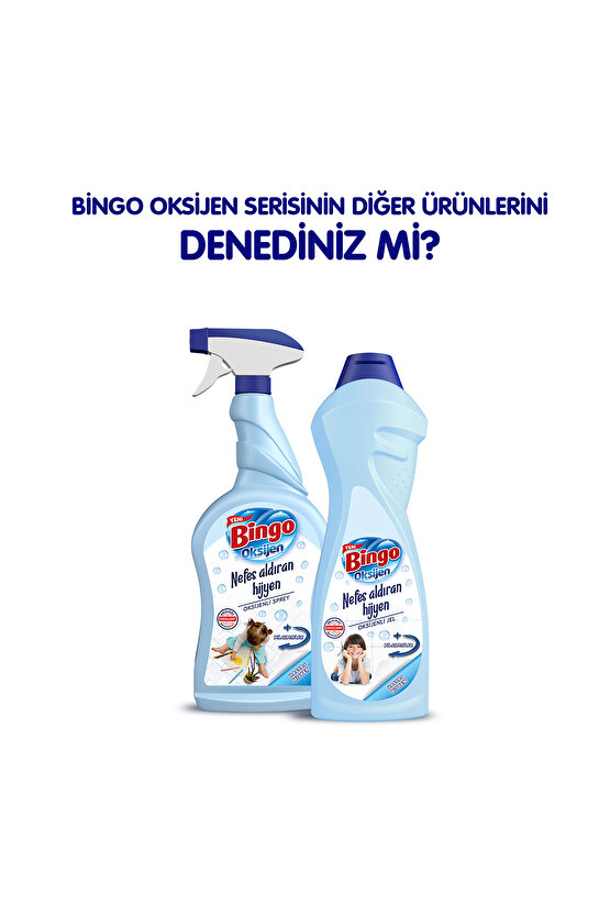 Oksijen Çamaşır Suyu 750 ml Hasas Hijyen Ekonomi Paketi 6lı