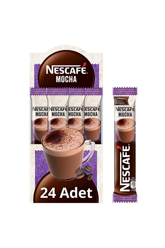 3ü 1 Arada Hazır Kahve Mocha 17 g x 24 Adet