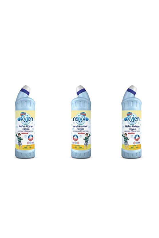 Oksijen Çamaşır Suyu 750 ml X 3 Adet