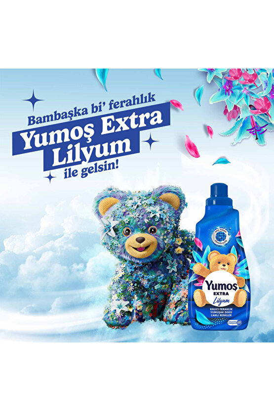 Çamaşır Yumuşatıcısı Extra Konsantre Lilyum 1440 ml