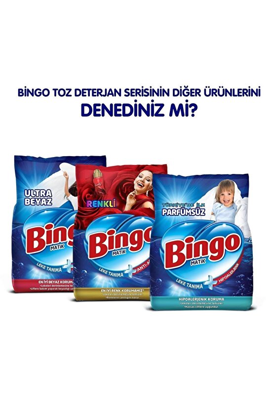 Renkli & Beyaz Toz Çamaşır Deterjanı 6 kg