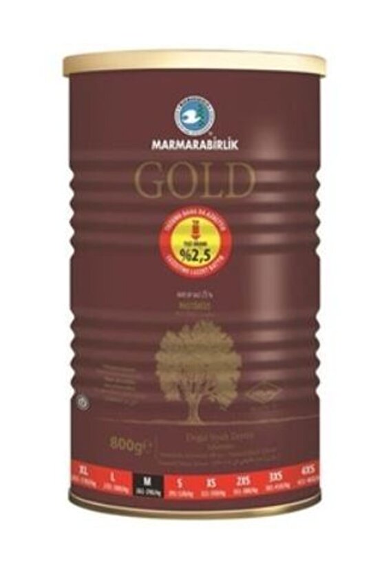 Gold Teneke Zeytin 800 gr
