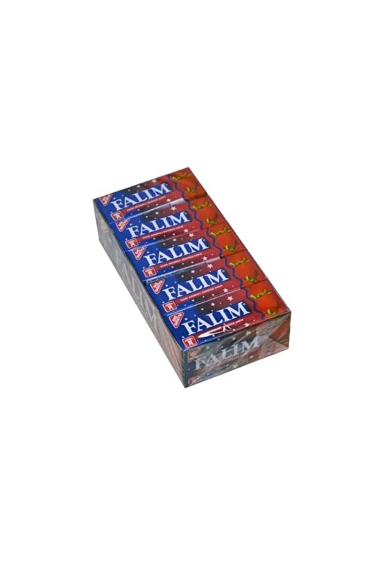 Çilek Aromalı Şekersiz Sakız 5 li 20 Adet x 140 g