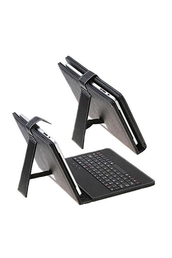 Casper VIA L40 10.4  Uyumlu Klavyeli Tablet Kılıfı + Dokunmatik Kalem