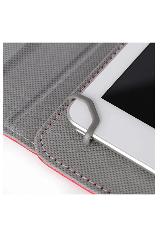 TAB 10 Gen2 10.4 Uyumlu Standlı Tablet Kılıfı + Kırılmaz Ekran Koruyucu+ Dokunmatik Kalem