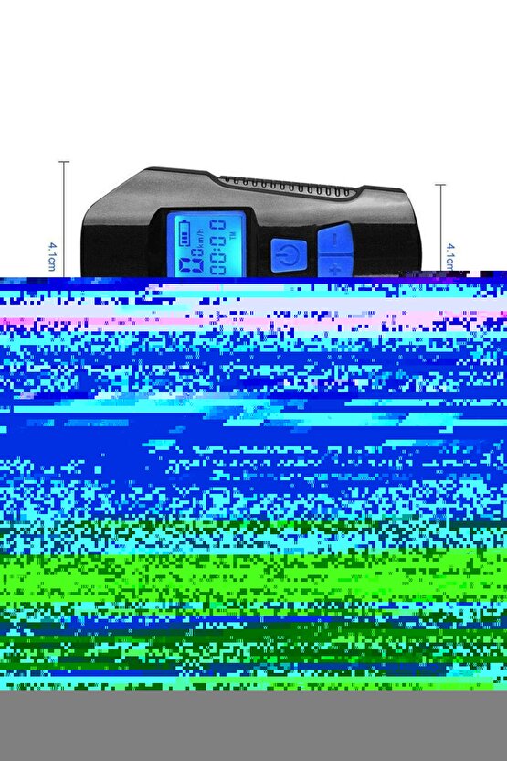 Bisiklet Lcd Hız Gösterge Km Ekranı Su Geçirmez Şarjlı Led Işık 4 Mod Işık Korna 6 Mod Ses 3 In 1