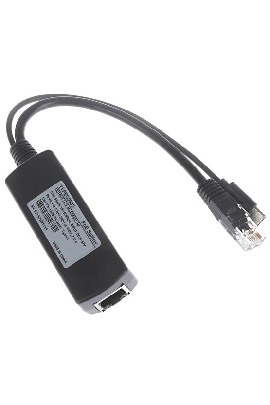Poe Typ C Dönüştürücü Etherne Splitter 48vto5v