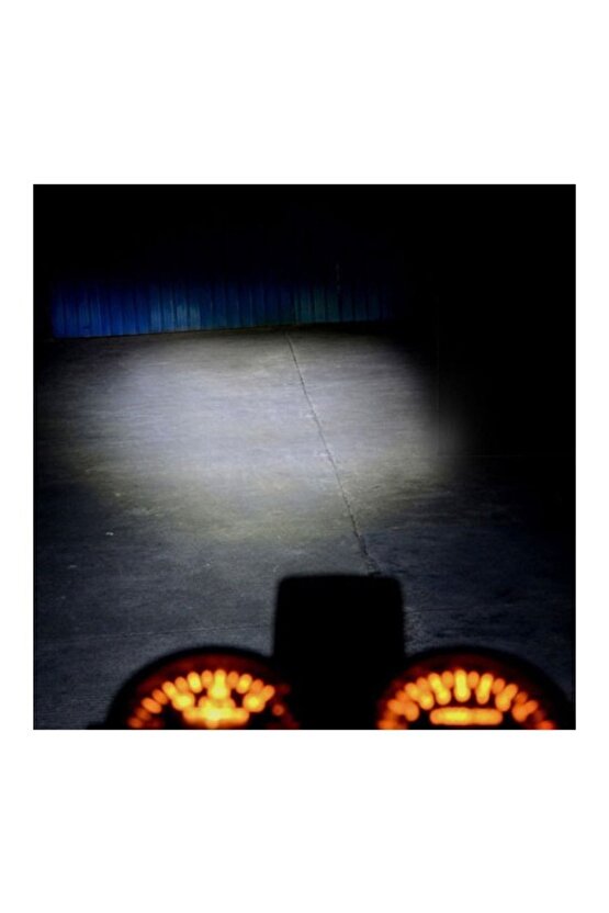 H4 Ba20d Dc 12v 6500k Cob Led Motosiklet Beyaz Işık Far Ampul