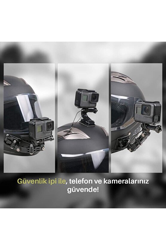 XT91 KASK TELEFON VE AKSİYON KAMERA TUTUCU