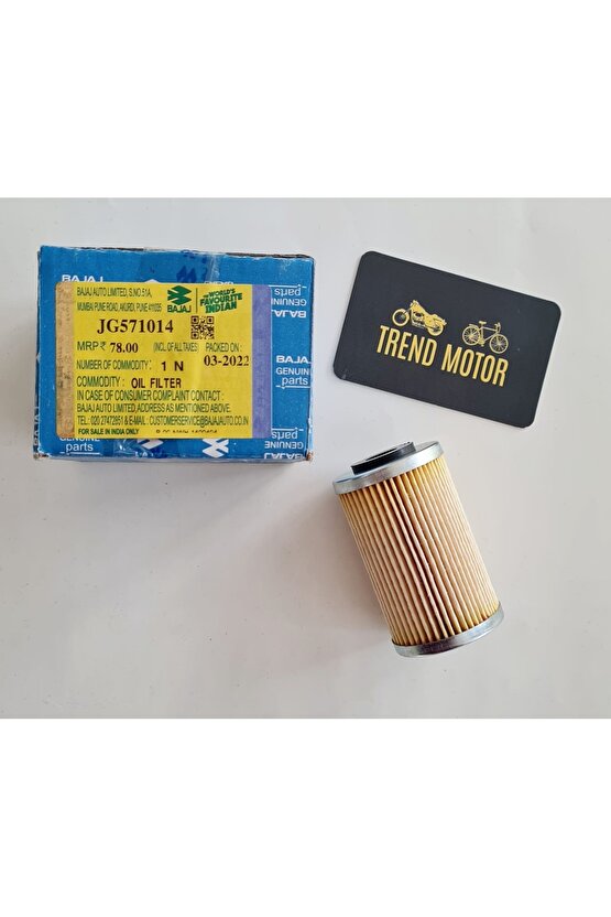 Pulsar Ns 200 Yağ Filtresi Orjinal