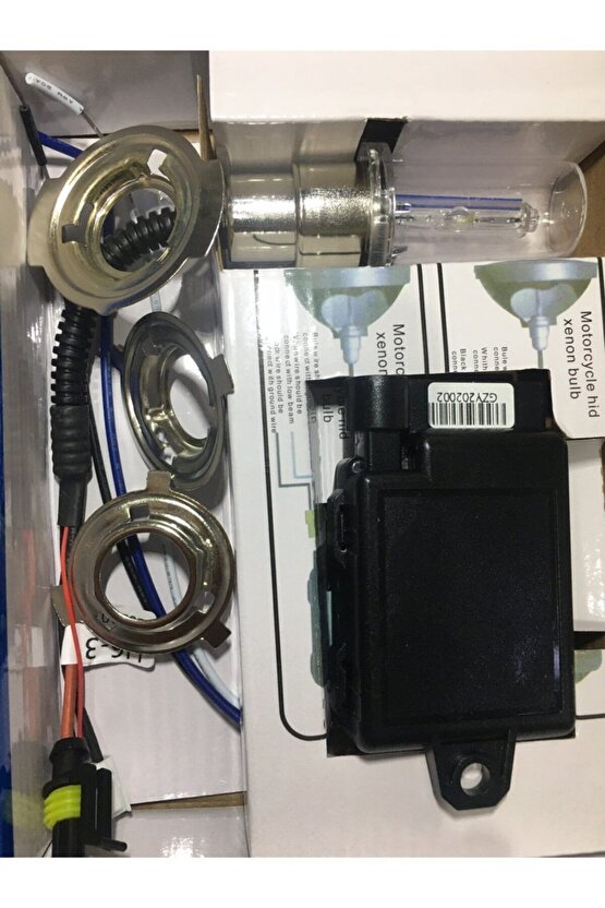 Carub Motorsiklet Hibrid Zenon 8000k Buz Mavi