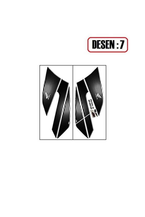 Honda Pcx Yan Ayak Pad Set 8 Parça (2018)