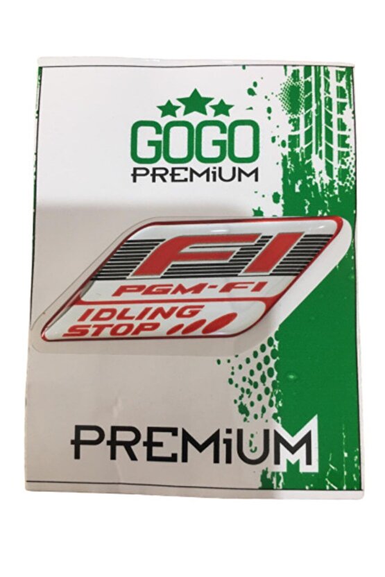 Honda Spacy Alpha Sinyall Muhafaza Pgm F1 Etiketi Kırmızı