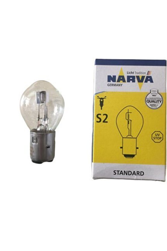 Motosiklet Narva S2 12V 3535W Bosch Tipi Ampul