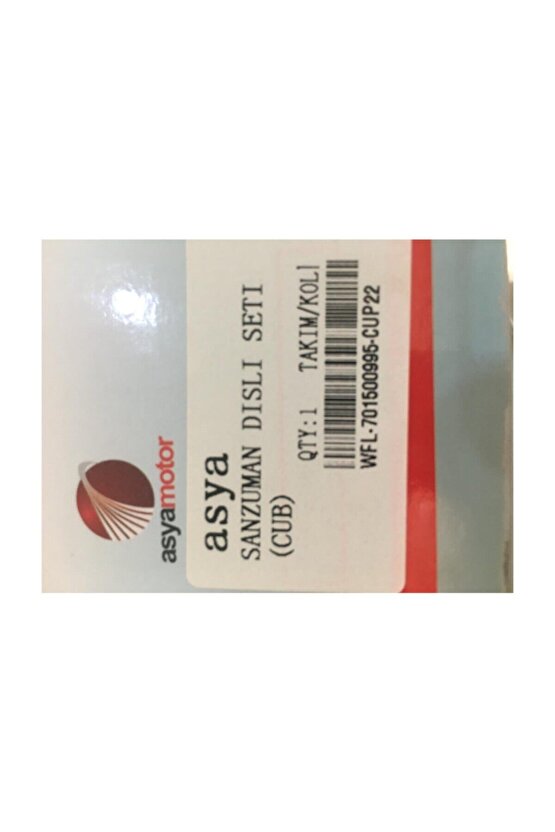 Cup 100 Şanzuman Dişli Seti Asya