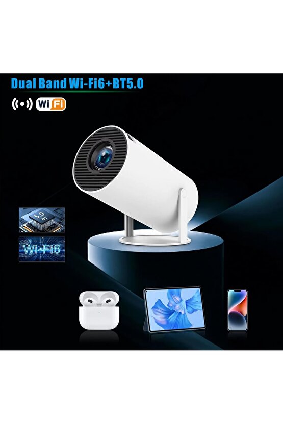 M300MAX ANDROİD PROJEKTÖR AKILLI VİDEO OYNATICI 2 İN 1 GAME PROJEKTOR FULL HD PROJEKSİYON YANSITMA