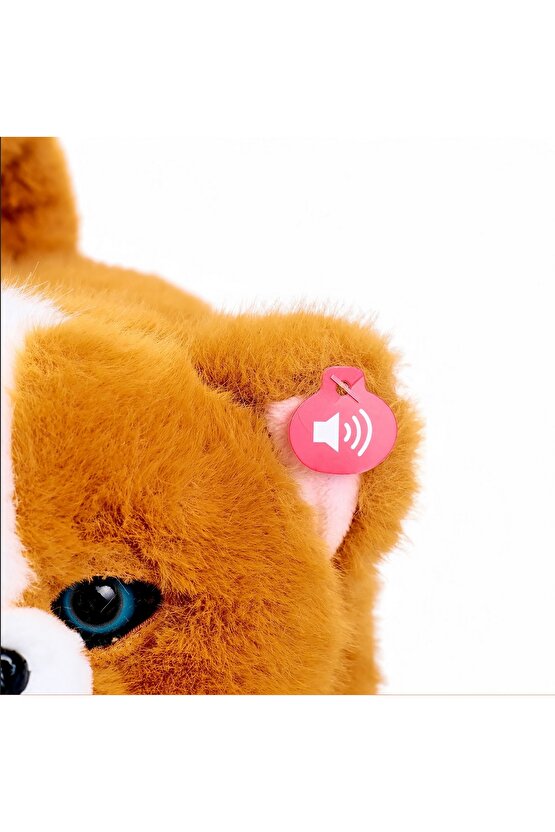 KONUŞAN SEVİMLİ KÖPEK SES TEKRARI YAPAN OYUNCAK GÖZLERİNİ AÇIP KAPATAN HAVLAYAN KUYRUK SALLAYAN