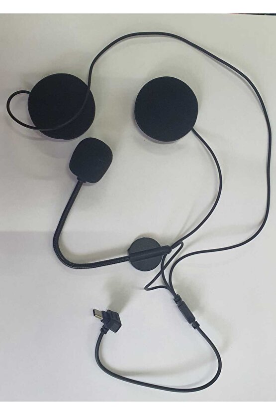 type c girişli intercom kulaklığı usb c bt68 uyumlu motorsiklet kask içi yedek kulaklık mikrofon
