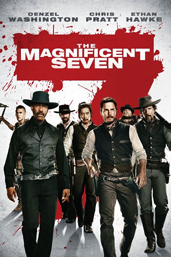 The Magnificent Seven (2016) 2 AFİŞ - POSTER ( FOLYO ) - AFİŞ - POSTER-7536