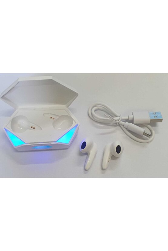 Profesyonel Tws Oyuncu Kulaklığı Bluetooth 5.2 Kablosuz Işıklı Oyun Kulaklık