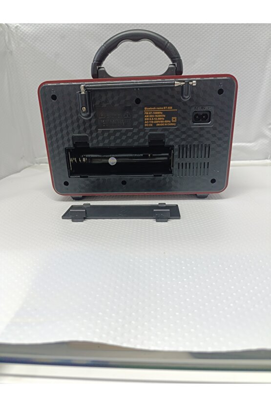 M-111bt Şarjlı Nostaljik Radyo Bluetooth-Kumanda Usbsdmp3