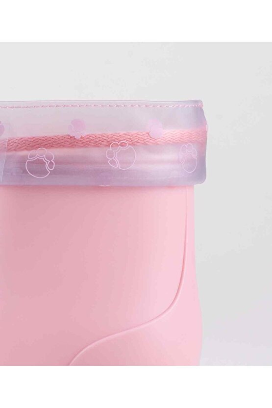 CC332 Bimbi Elefante Borreguito Kürklü Yağmur Çizmesi Pembe
