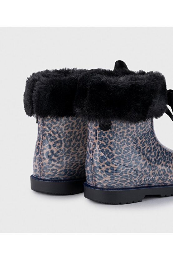 W10338-002 Bimbi Leo Soft Kız Çocuk Yağmur Çizmesi