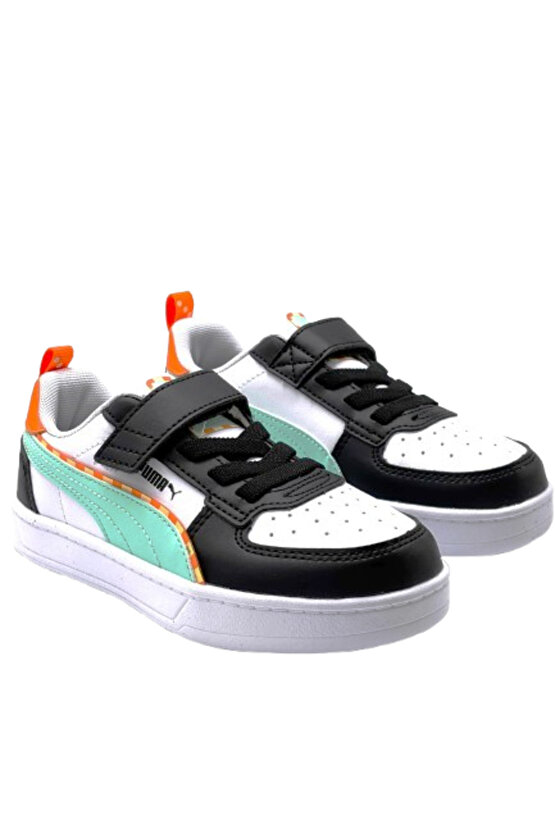 Caven 2.0 Playdate Ac+Pc Çocuk Spor Ayakkabı SİYAH YEŞİL