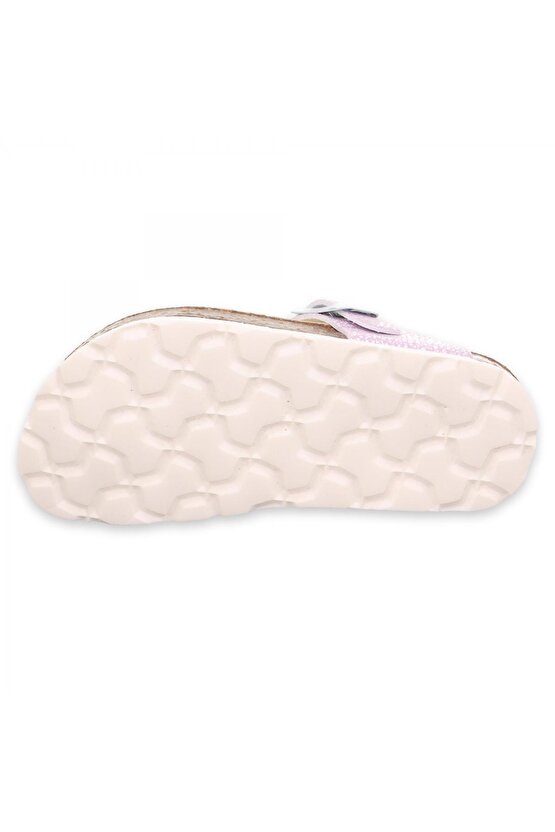 000117 Fussbettpantoffel Günlük Parmak Arası Lila Kadın Terlik