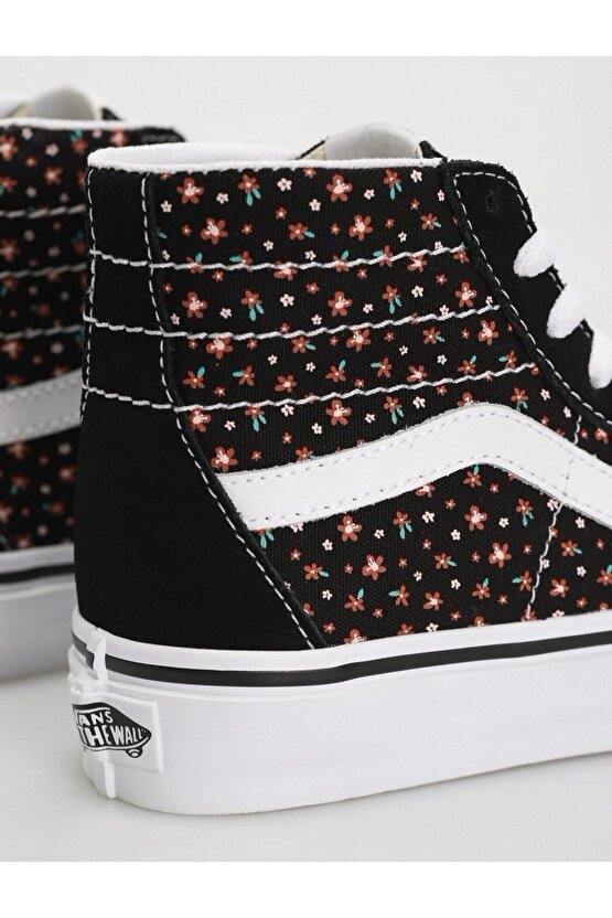 Kadın Sk8-Hi Tapered Siyah Ditsy Floral BlackMulti Sneaker