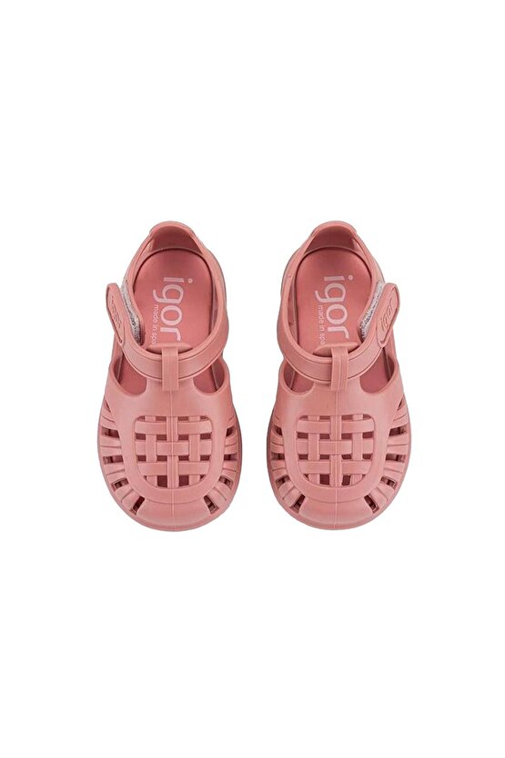 S10271 Tobby Solid Sandalet Rose
