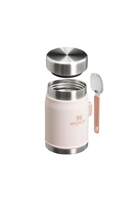 The Legendary Food Jar + Spork .4L  14oz Rose Quartz Yemek Termosu