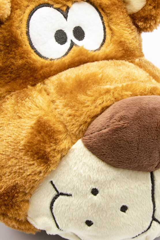 Fibert Erkek Hayvanlı Panduf Kahverengi 4045