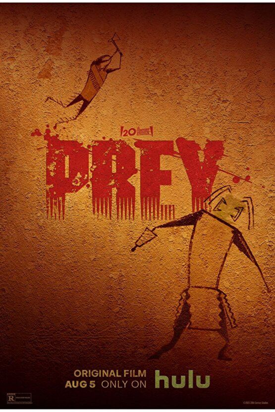 Prey (2022) 4 AFİŞ - POSTER ( FOLYO ) - AFİŞ - POSTER-5196