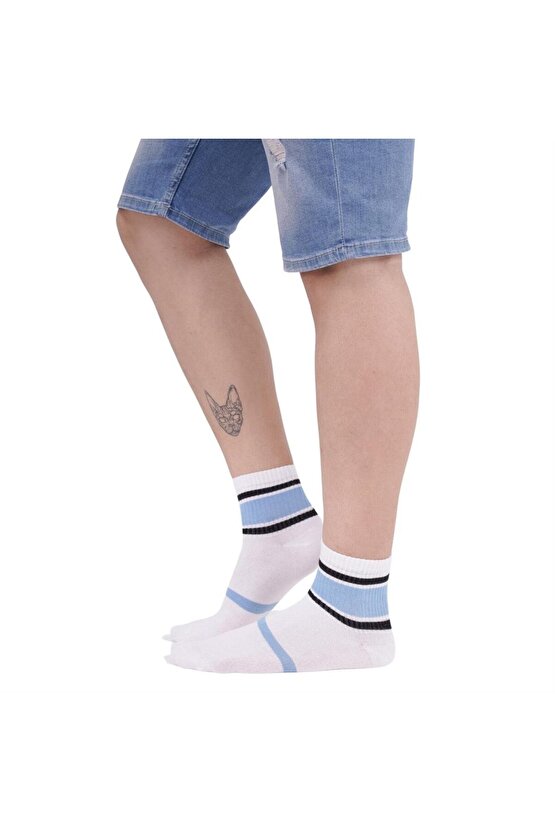 3 Çift Pamuk Erkek Tenis Çorap