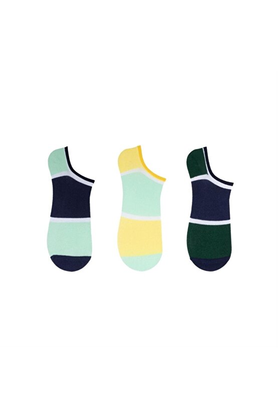 3 Çift Desenli Erkek Babet Çorap